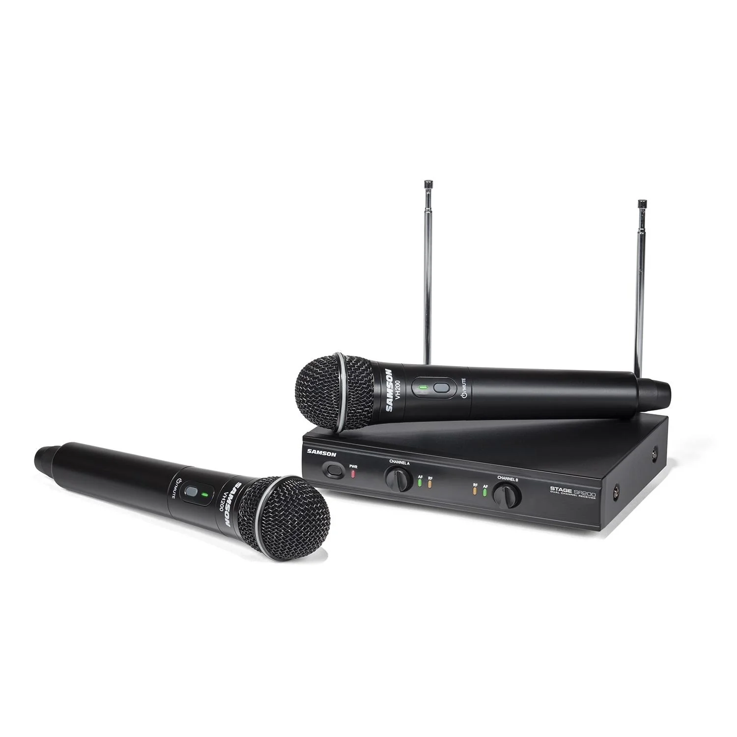 Samson Stage 200 Dual-Channel Handheld VHF Wireless System - Image 4