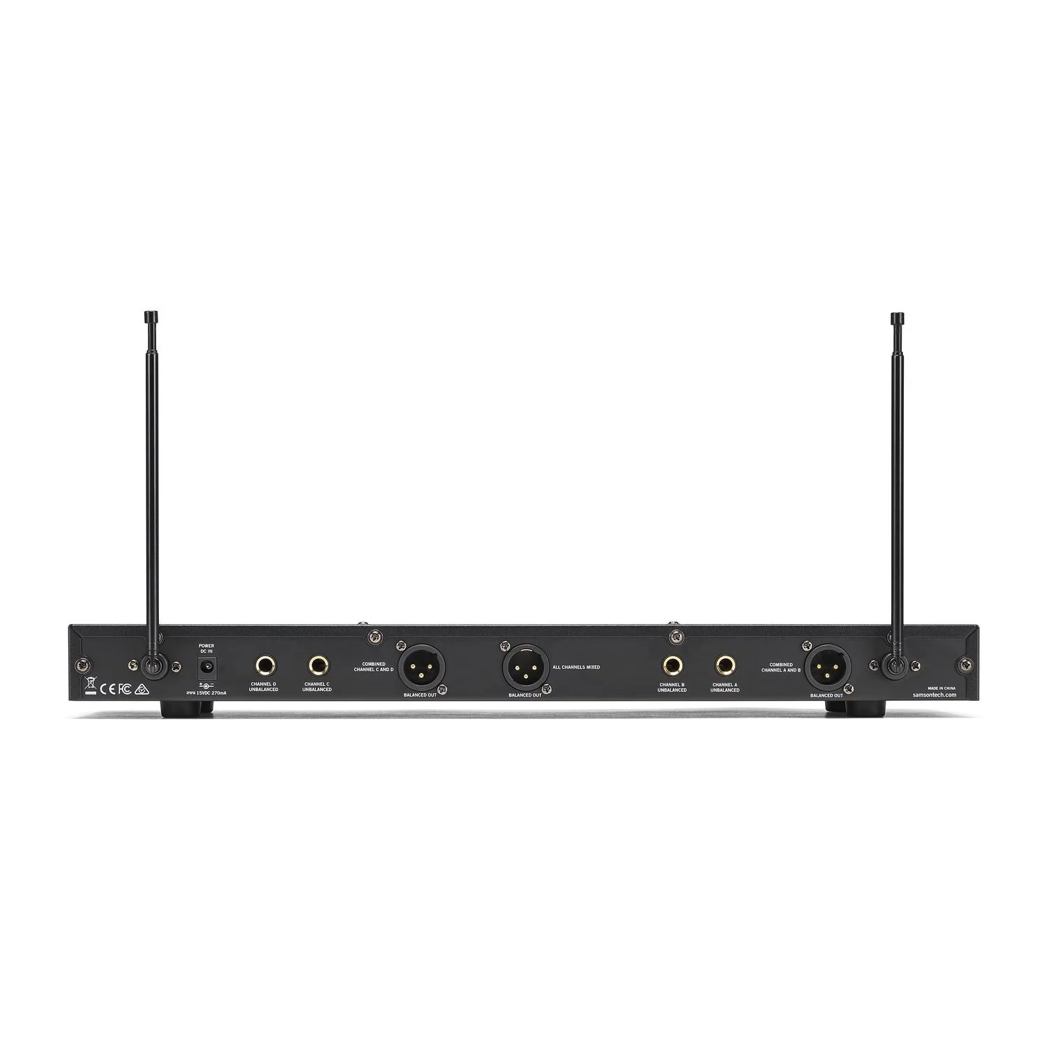 Samson Stage 412 Frequency Agile Quad Channel Handheld System - Image 4