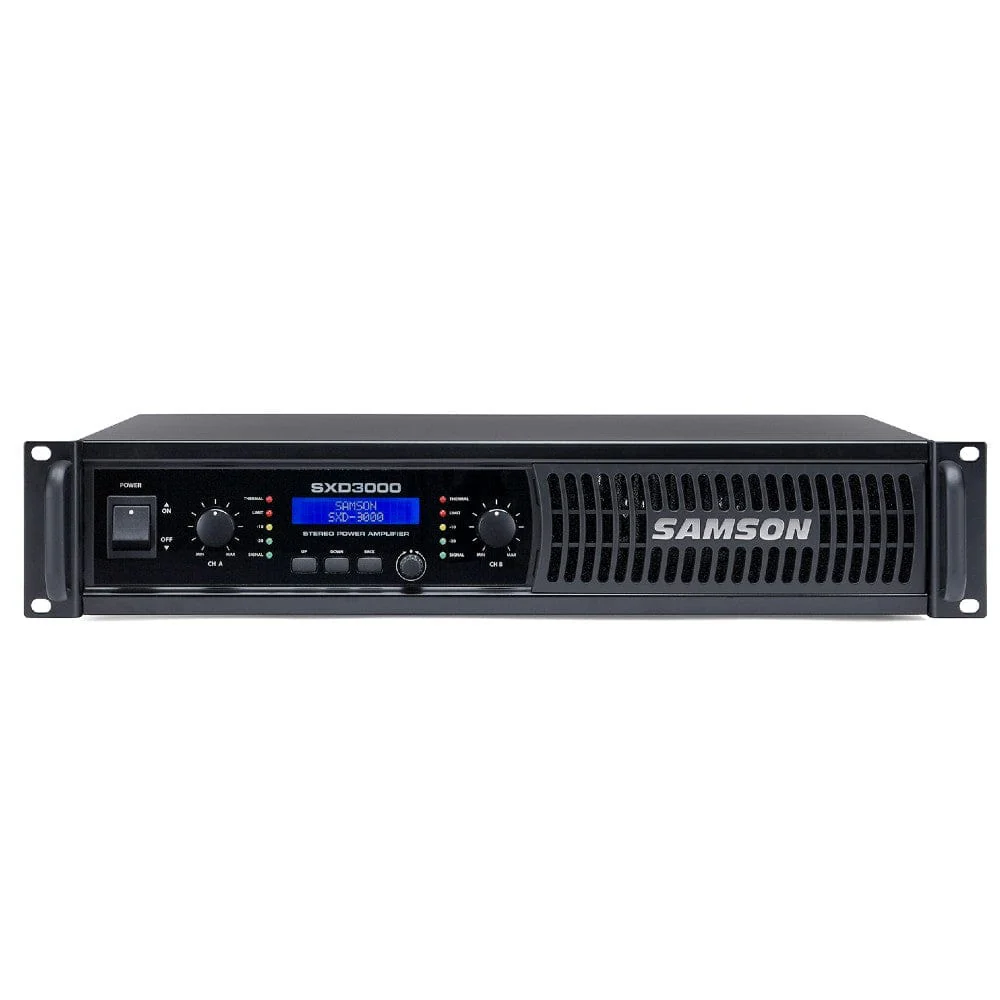 Samson SXD3000 Power Amplifier with DSP