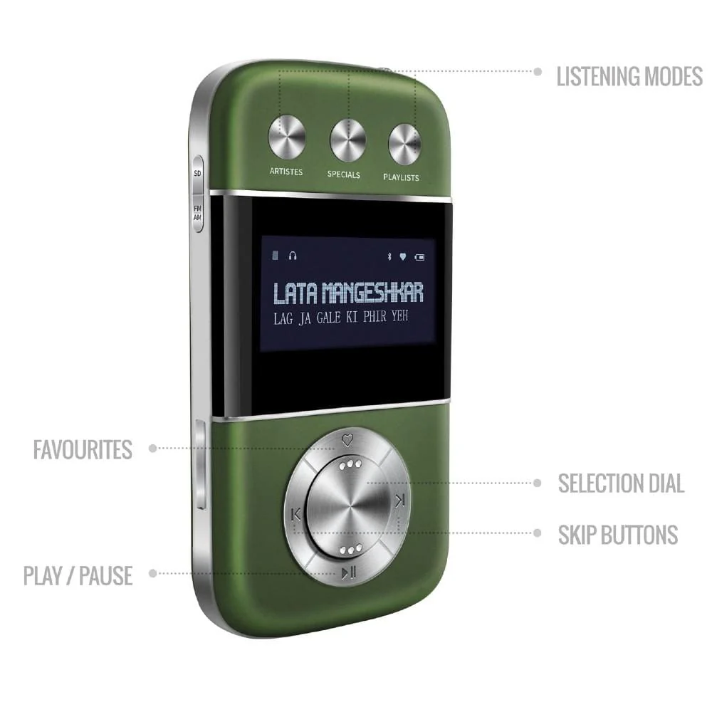 Saregama Carvaan Go 2.0- Portable Audio Player With 3000 Pre-Loaded Retro Hindi Songs - Image 3