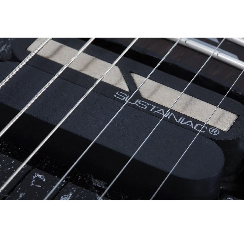 Schecter C-1 FR-S Silver Mountain 6 String Electric Guitar - Image 4