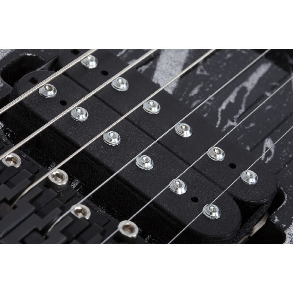 Schecter C-1 FR-S Silver Mountain 6 String Electric Guitar - Image 5