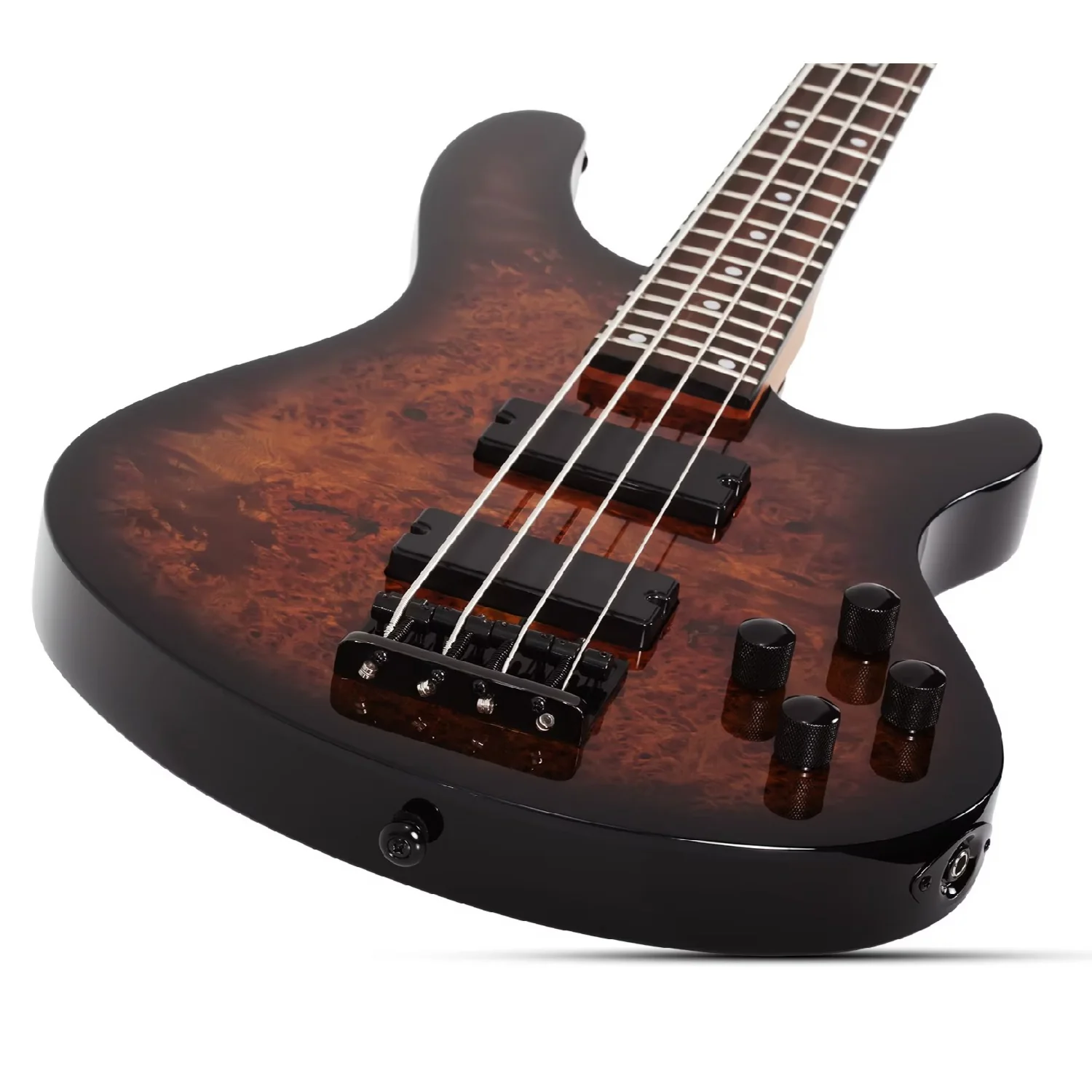 Schecter C-4 Standard 4 String Bass Guitar - Image 6