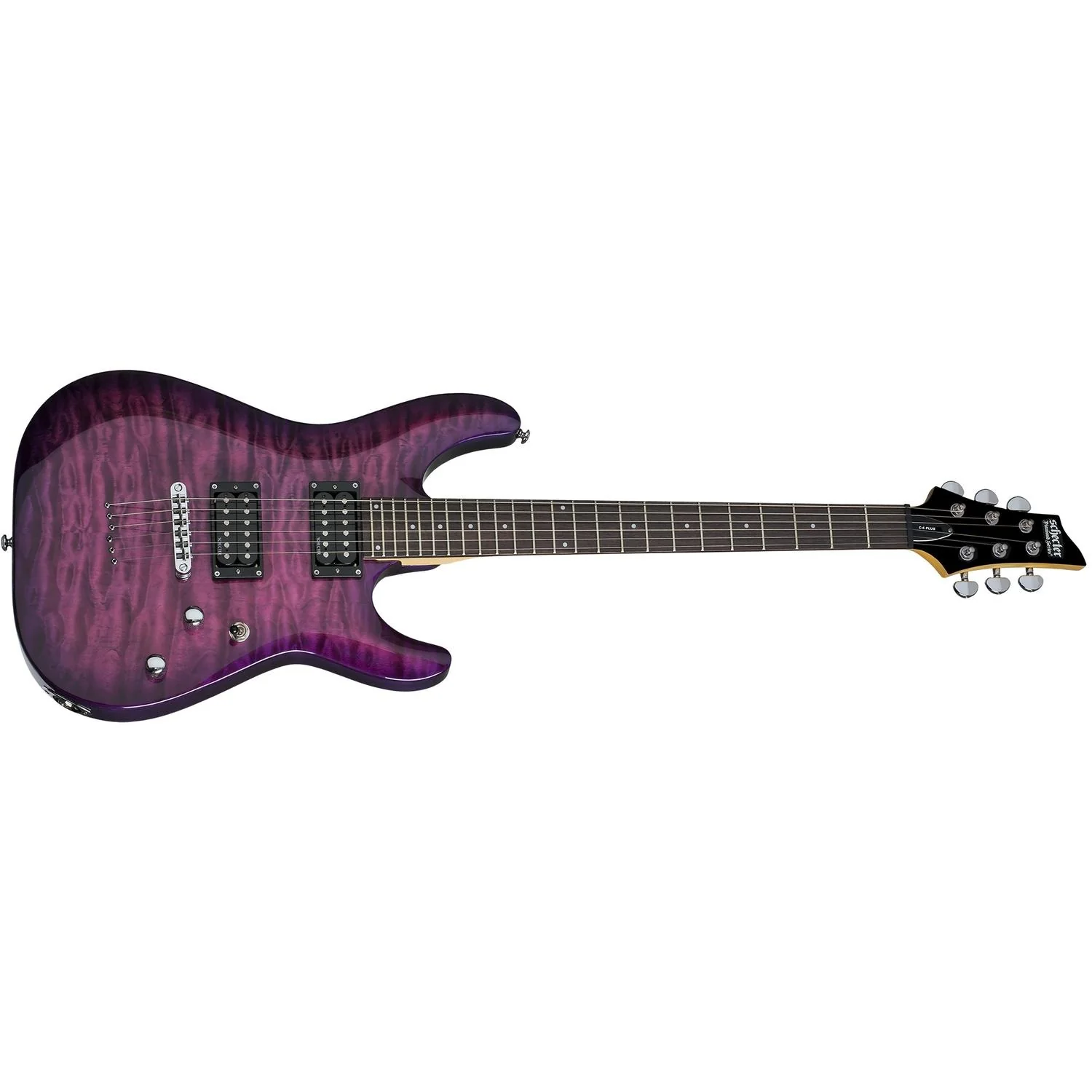Schecter C-6 Plus Electric Guitar - Image 3