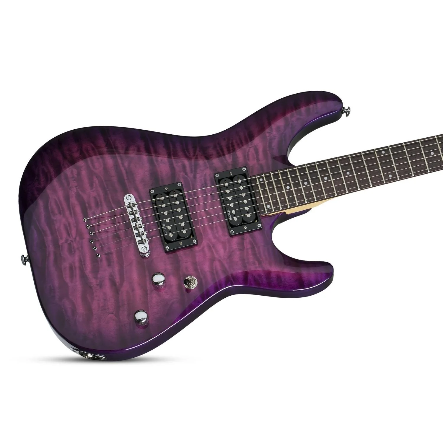 Schecter C-6 Plus Electric Guitar - Image 4