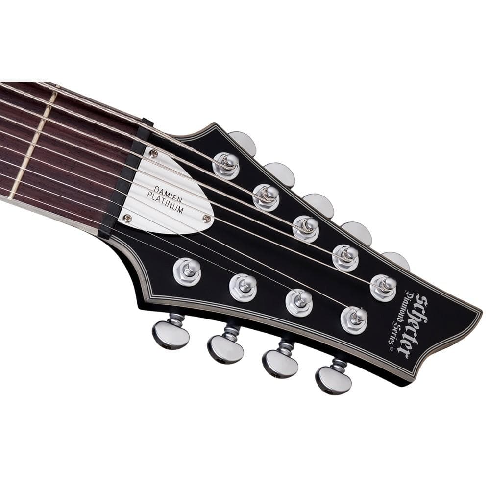 Schecter Damien Platinum-9 9-Strings Electric Guitar- Satin Black - Image 6