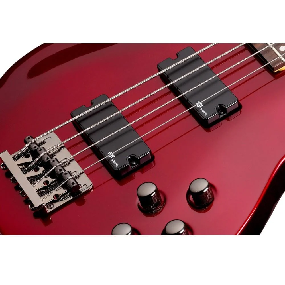 Schecter Guitar Research SGR C-4 4 String Bass Guitar With Gig Bag - Image 8