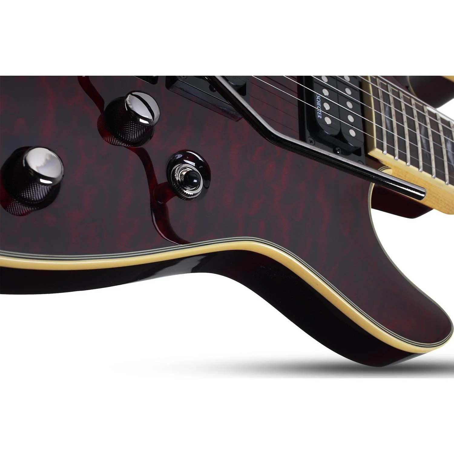 Schecter Omen Extreme-FR 6-String Electric Guitar - Image 4