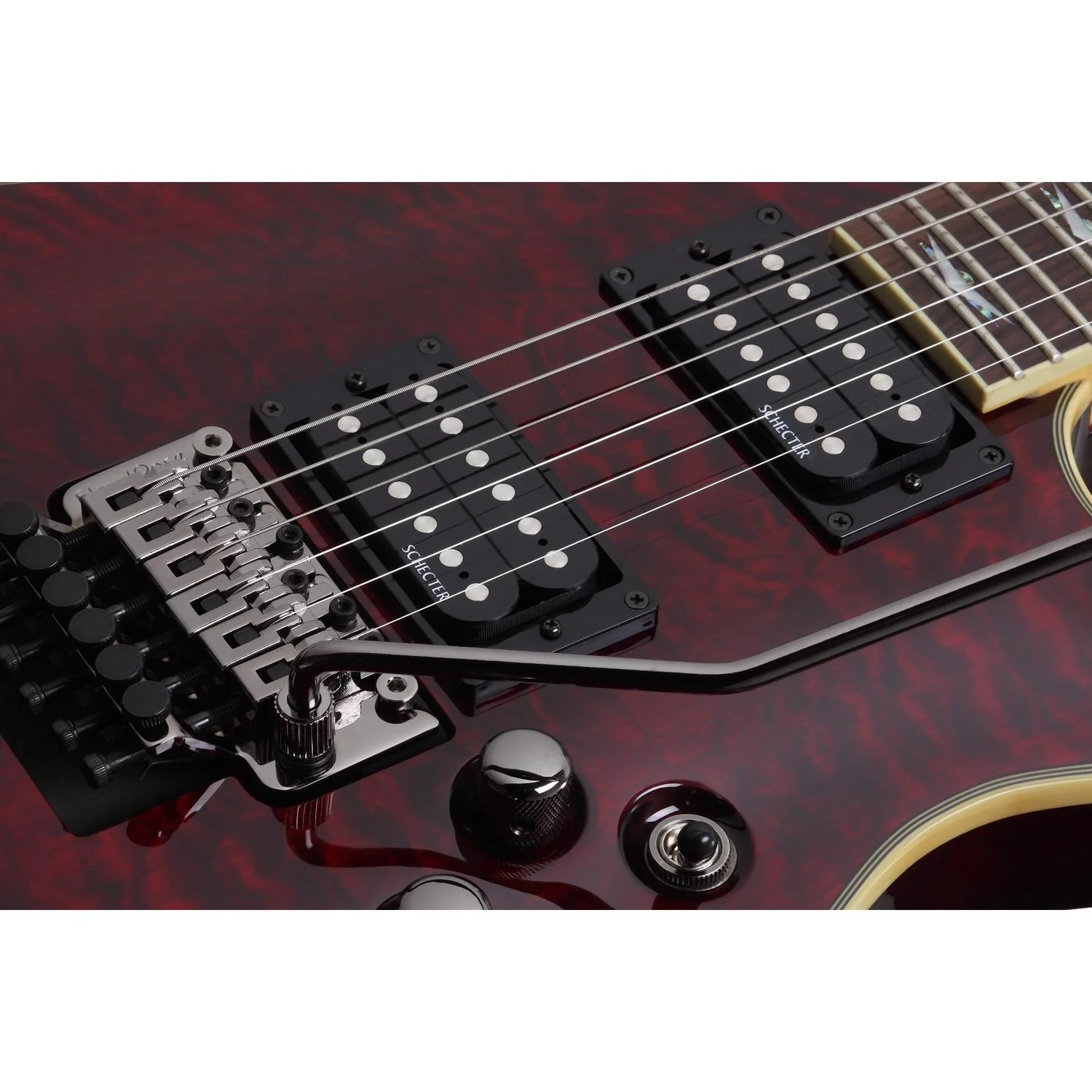 Schecter Omen Extreme-FR 6-String Electric Guitar - Image 5