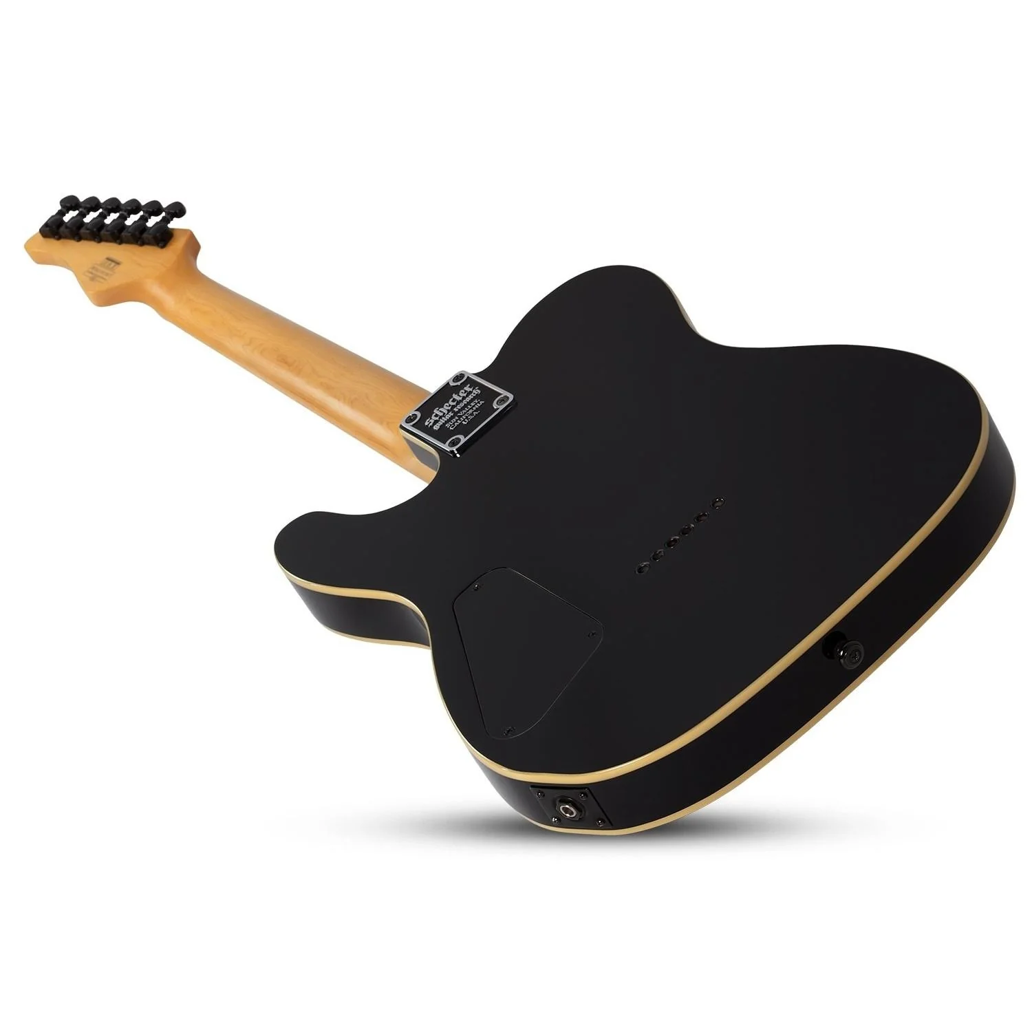 Schecter PT Electric Guitar - Black High Gloss - Image 13