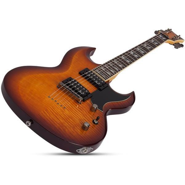 Schecter S-II Omen Extreme Solid Body 6-String Electric Guitar - Image 2