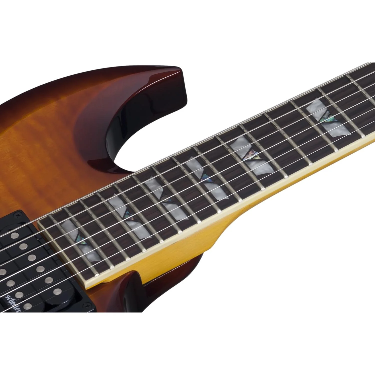 Schecter S-II Omen Extreme Solid Body 6-String Electric Guitar - Image 6