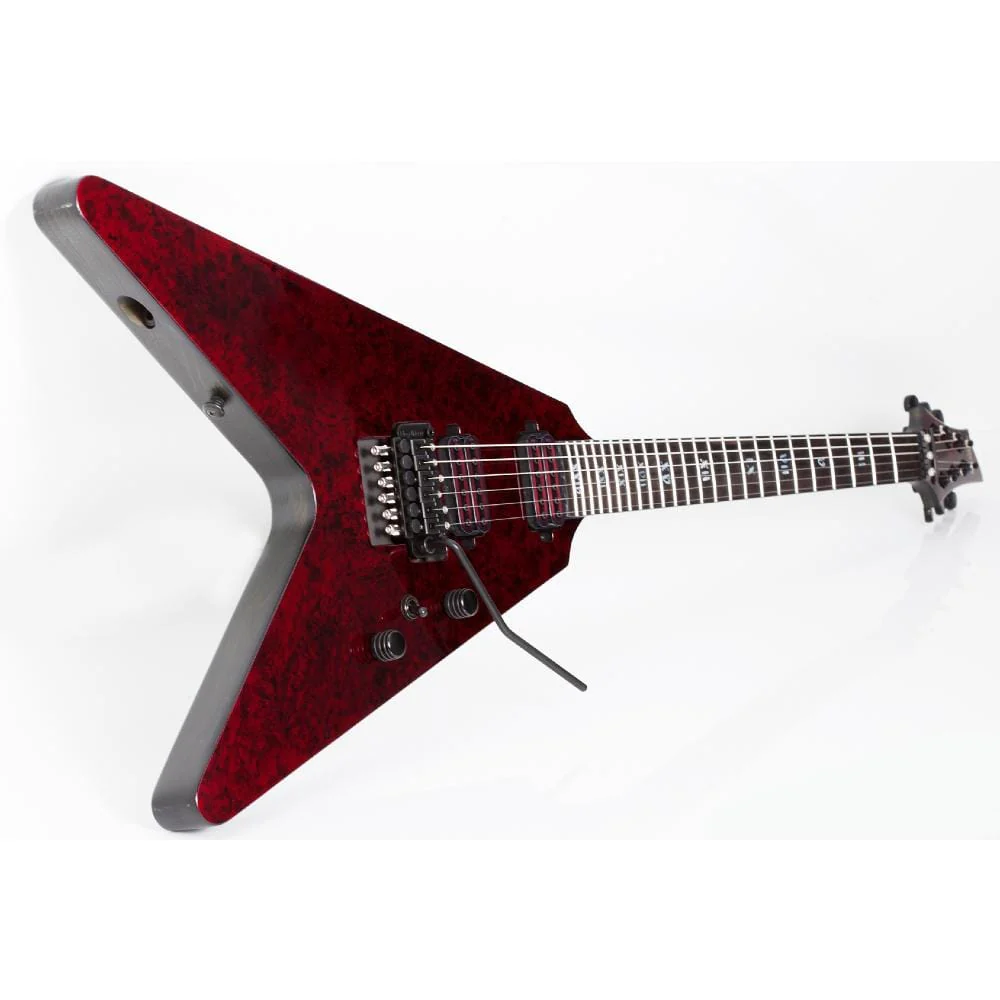 Schecter V1 FR Apocalypse 6 String Electric Guitar - Image 3