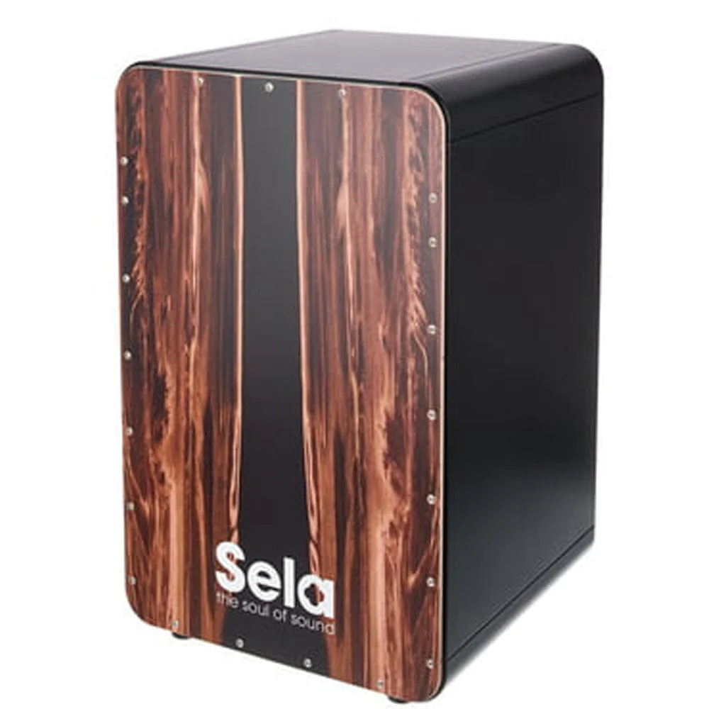 Sela SE 089 Casela Series Cajon - Black Dark Nut - Birch