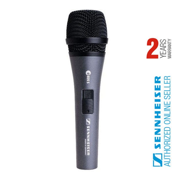 Sennheiser e835S Cardioid Handheld Dynamic Microphone With Switch