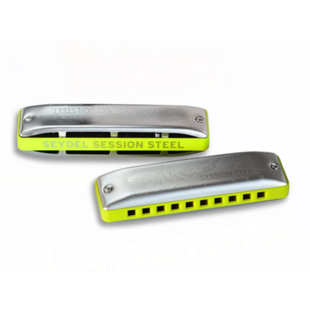Seydel 10301_S Summer Edition Session Steel Standard Richter Blues Harmonica - Image 3
