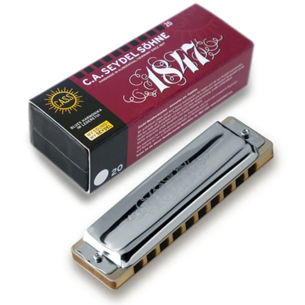 Seydel 16201 1847 Classic Standard Richter Diatonic Harmonica