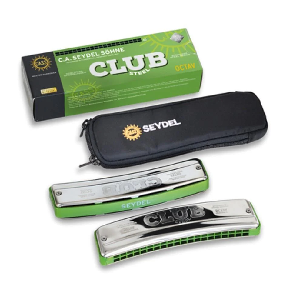 Seydel 31400 Club Steel Octave Harmonica - Image 3