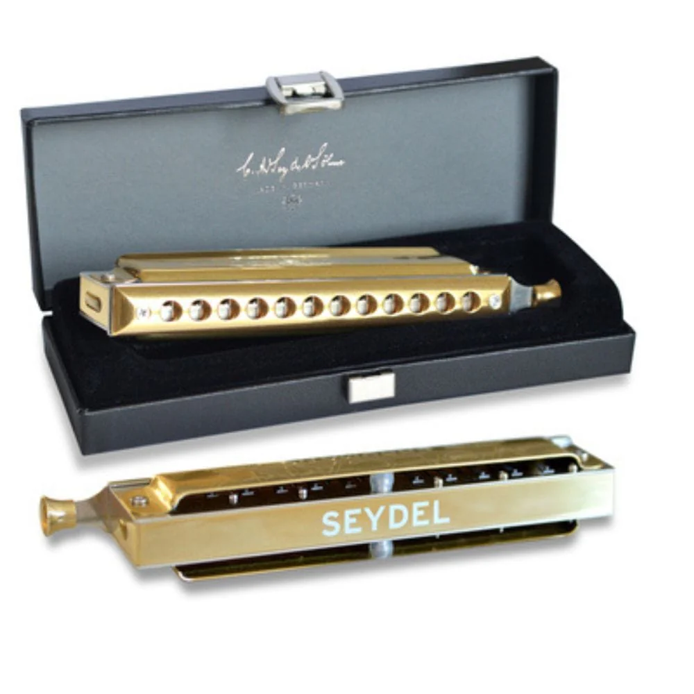 Seydel 56480C Solo Chromatic Volcany Harmonica -  Key C   - Image 2