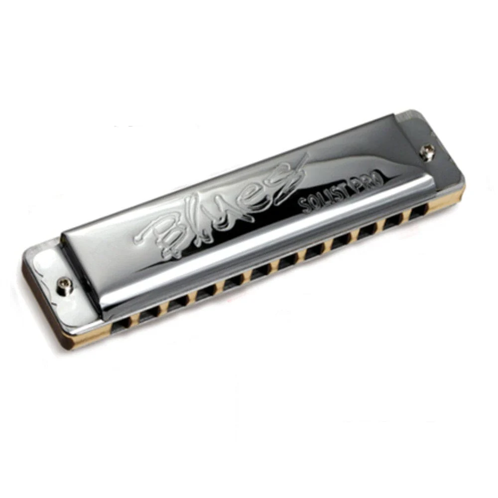 Seydel Blues Solist Pro 12 Steel Solo Harmonica - C Key