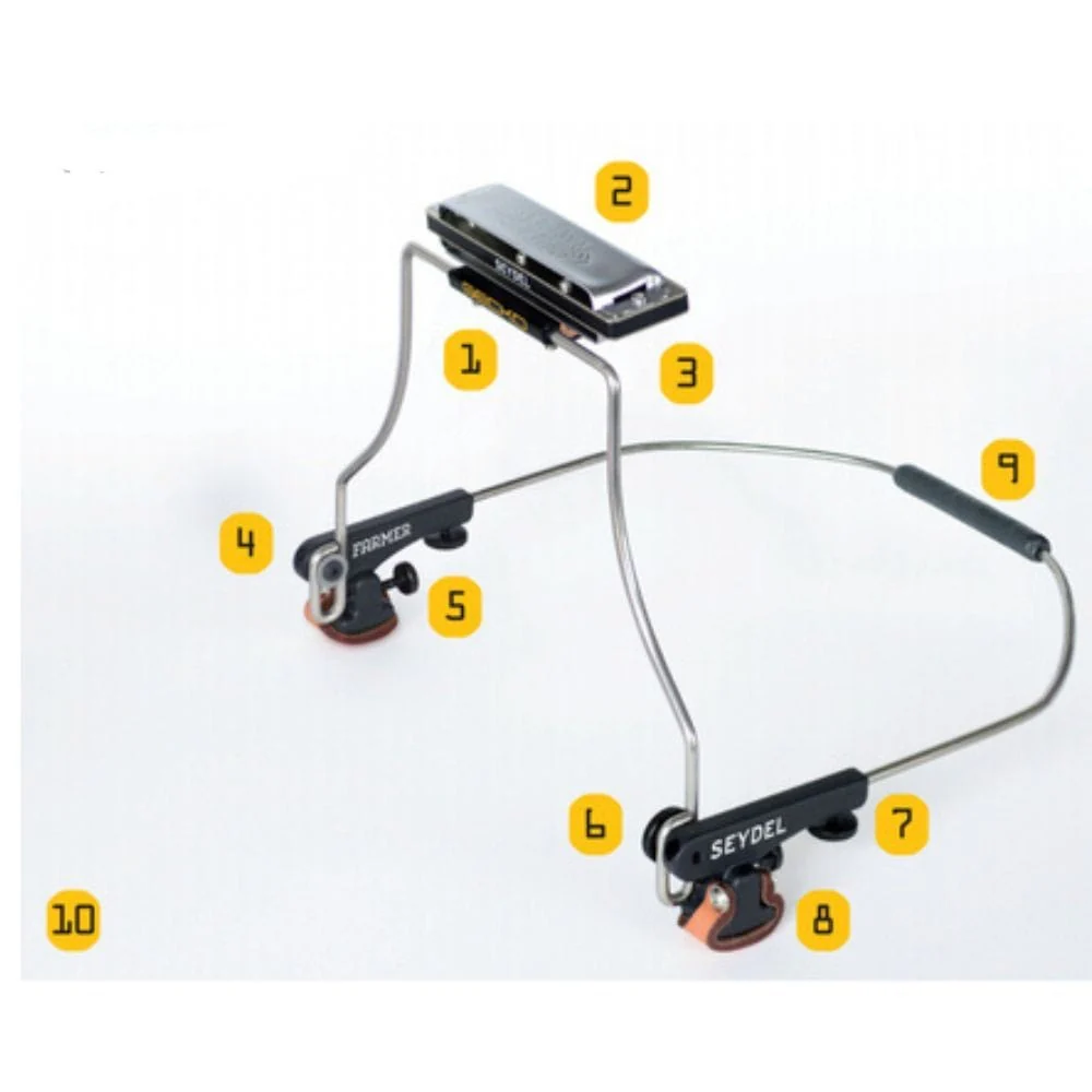Seydel GECKO Harmonica Holder - Image 3