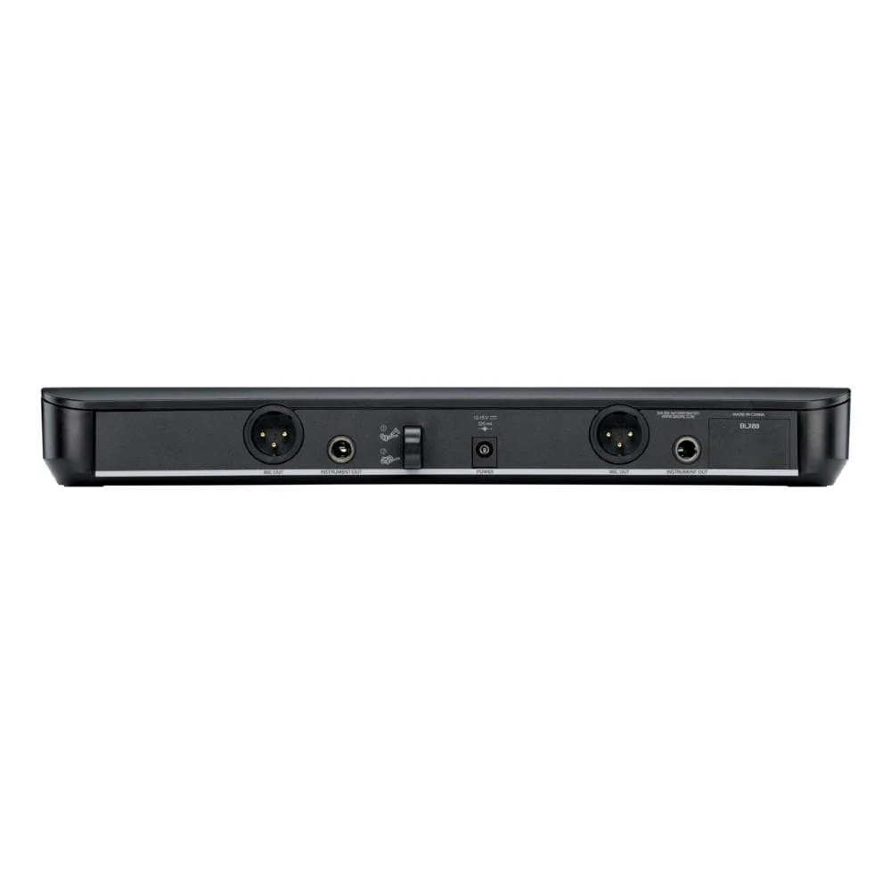Shure BLX288IN-PG58-J10 Wireless Dual Vocal System With Two PG58 Handheld Transmitters - Image 4