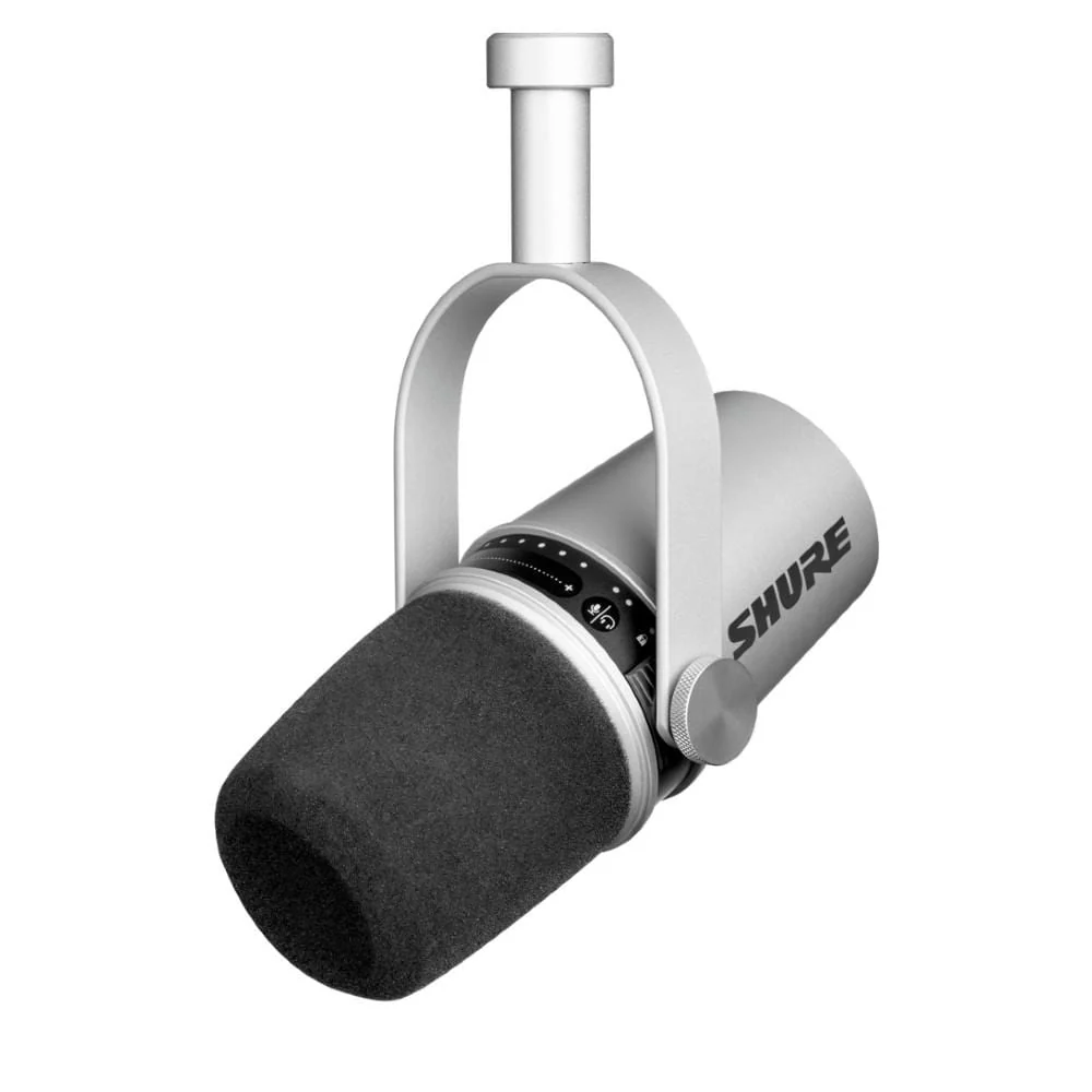 Shure MV7 XLR-USB Dynamic Podcasting Microphone - Image 7