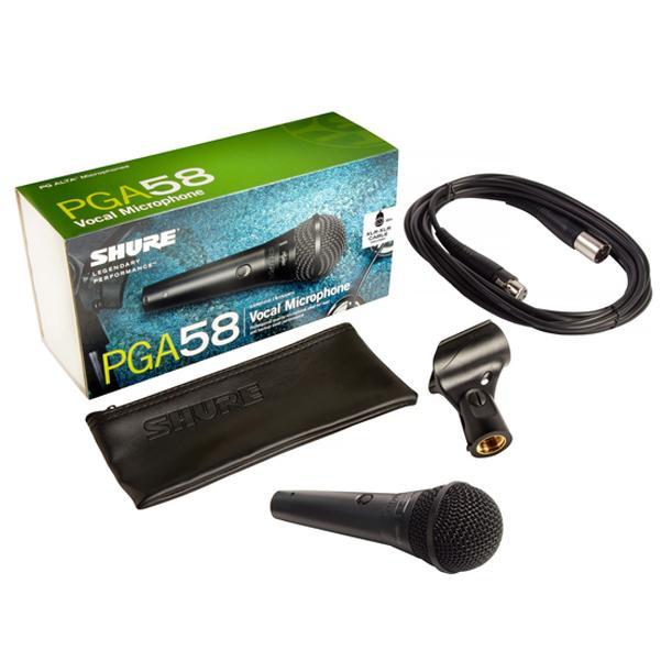 Shure PGA58-XLR Cardioid Dynamic Vocal Microphone - Image 2