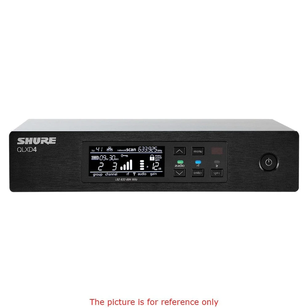 Shure QLXD4IN Digital Wireless Receiver