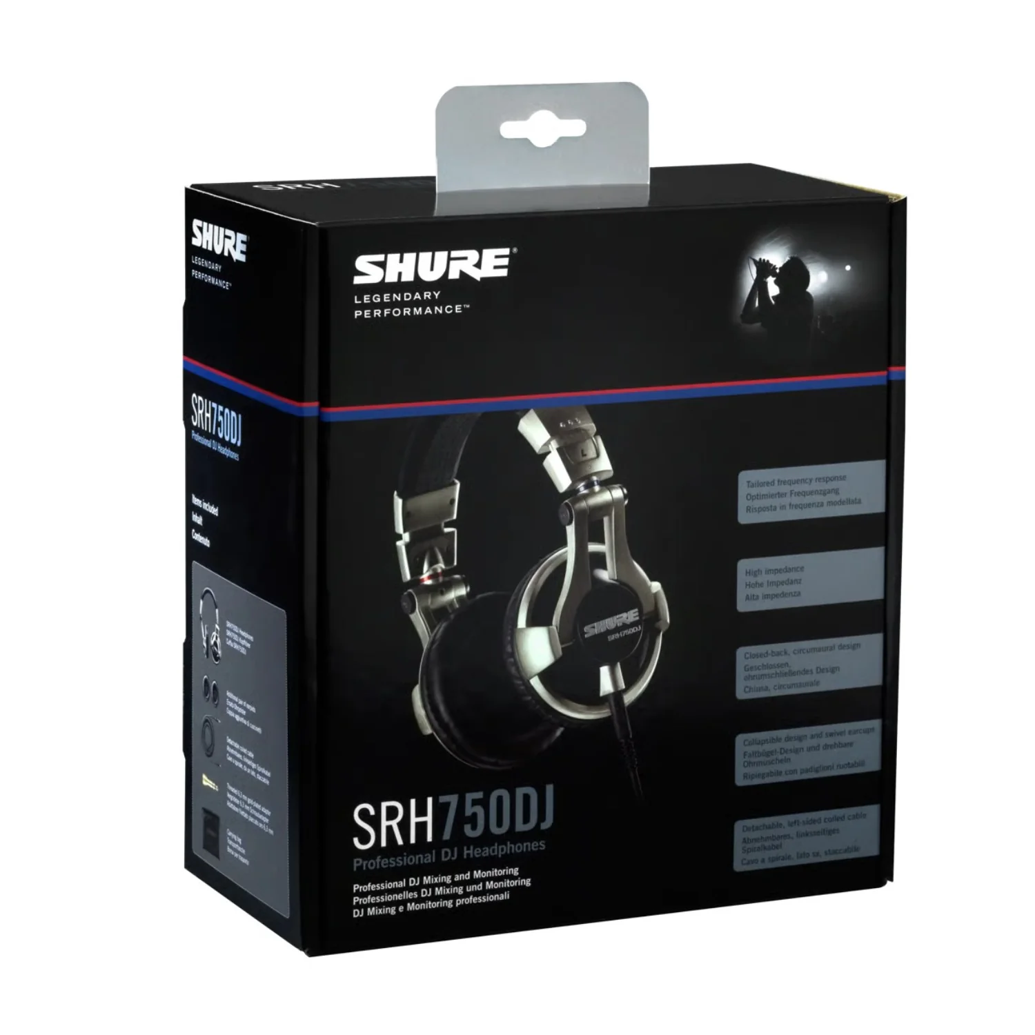 Shure SRH750DJ Professional DJ Headphones - Image 3