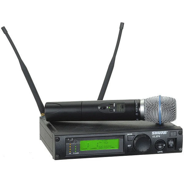 SHURE ULXP24/BETA87A Handheld Wireless Microphone System