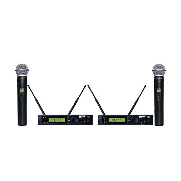 Shure ULXP24D/BETA58 Dual Handheld Wireless Microphone System