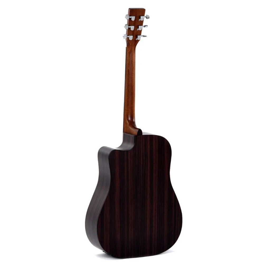 Sigma DTCE 6 String Electro Acoustic Guitar - Image 7