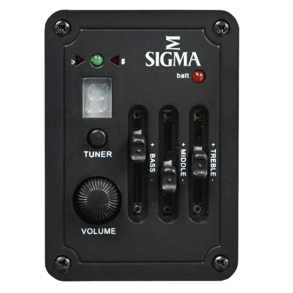 Sigma OOOME 6 String Electro Acoustic Guitar - Image 6