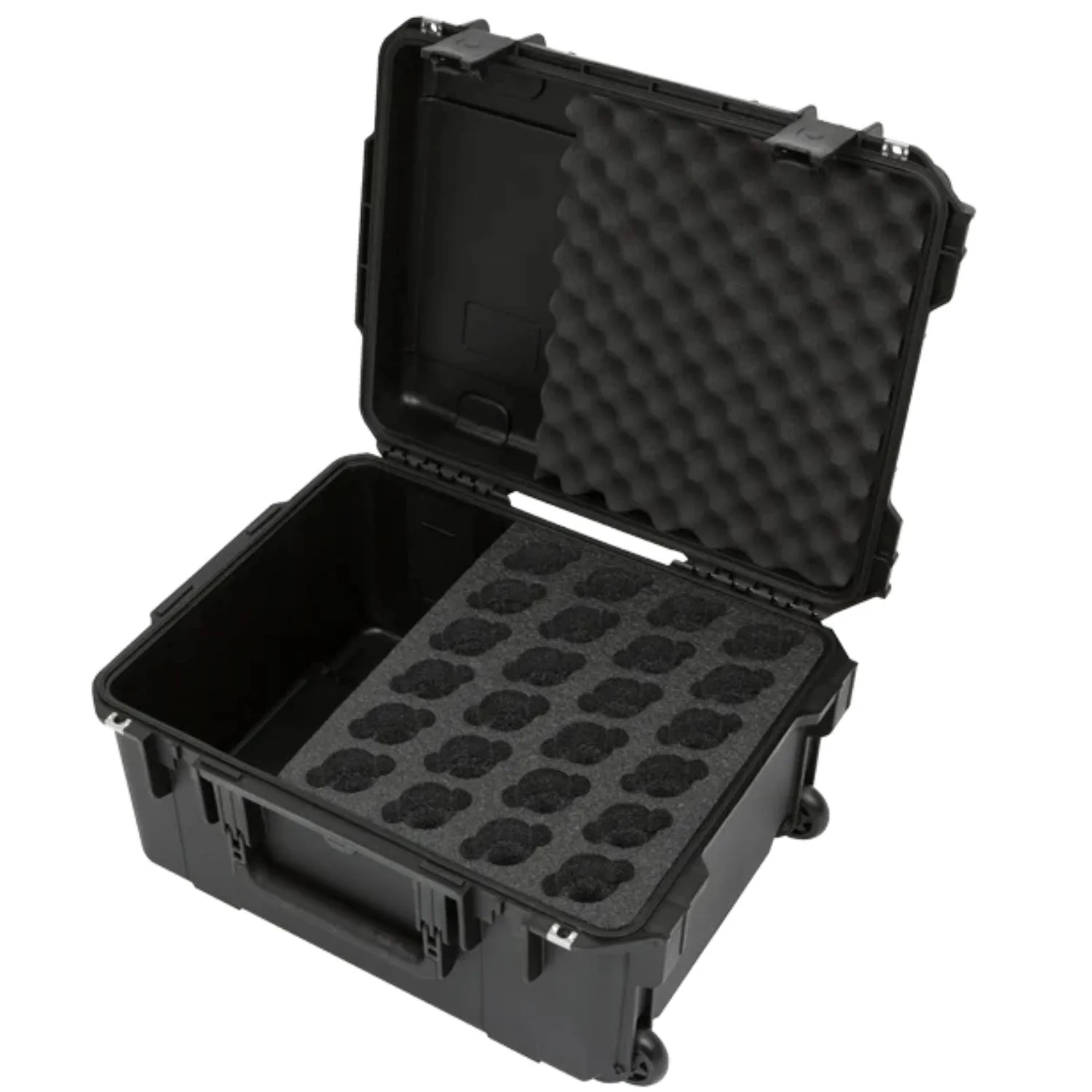 SKB 3I-2015-MC24 iSeries 24 Microphone Case with wheels - Image 3