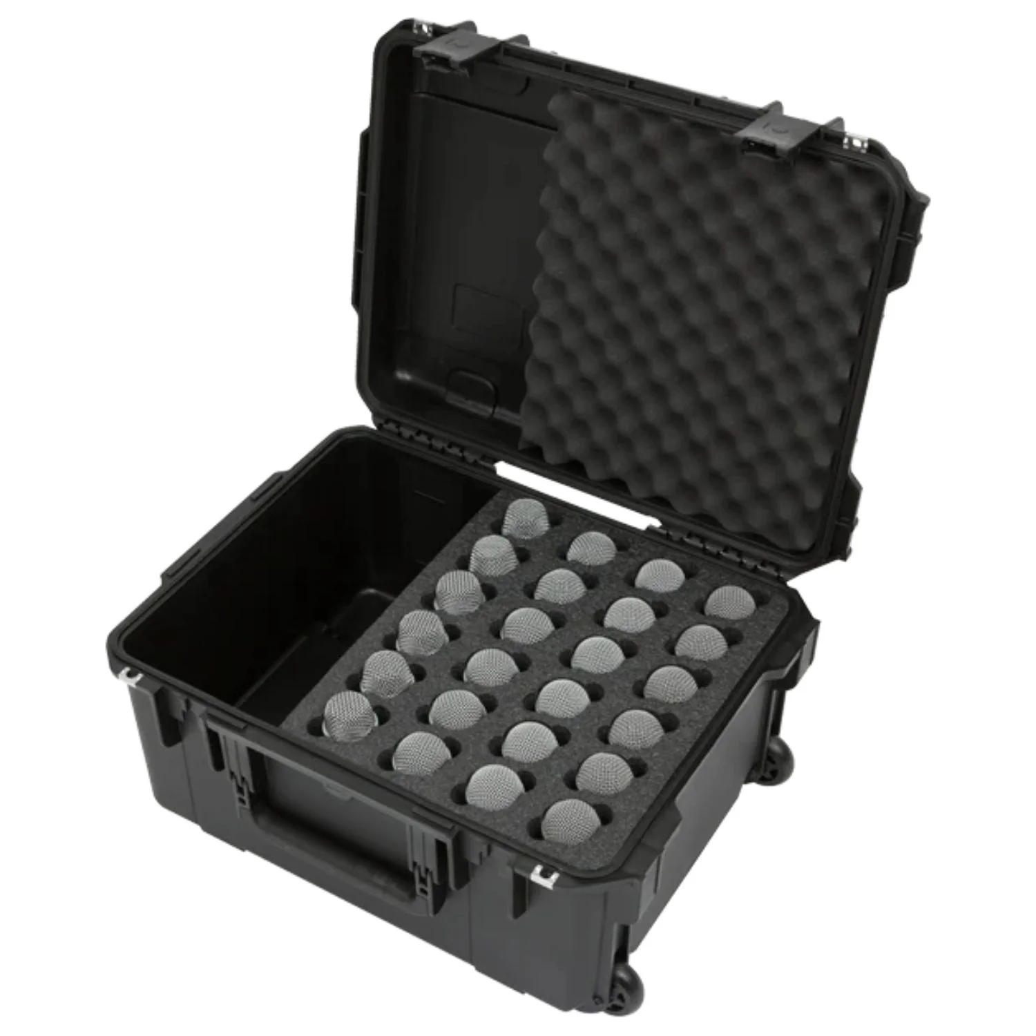 SKB 3I-2015-MC24 iSeries 24 Microphone Case with wheels - Image 5