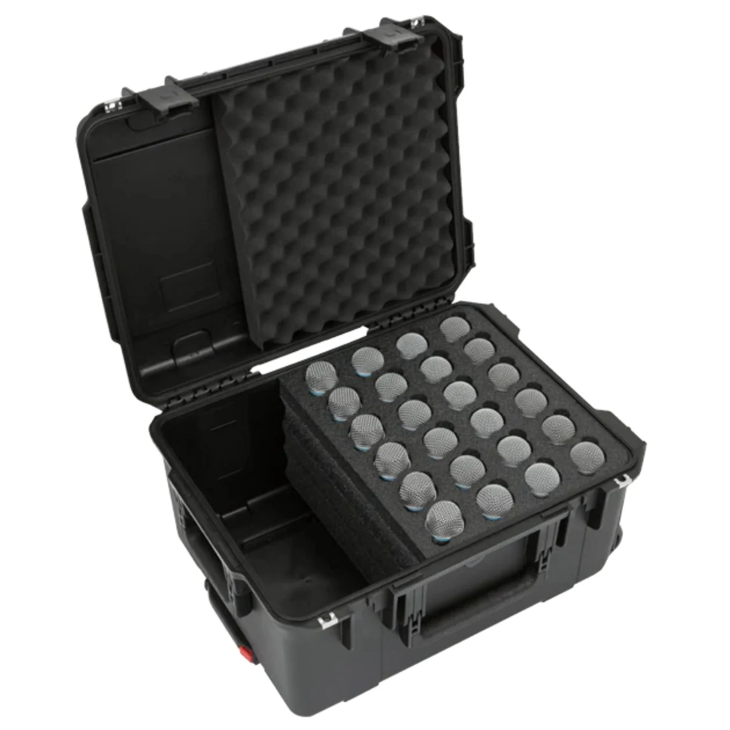 SKB 3I-2015-MC24 iSeries 24 Microphone Case with wheels - Image 6