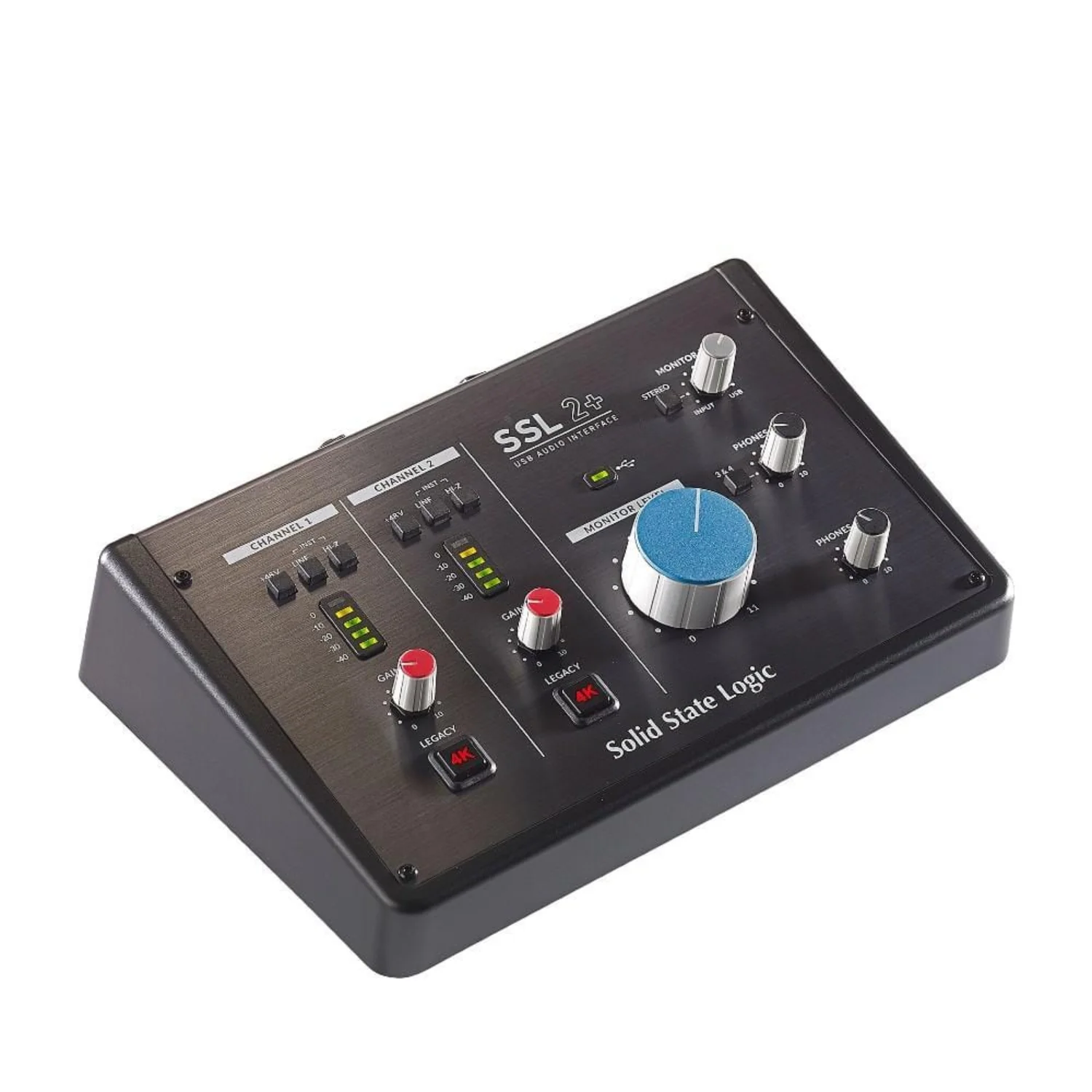 Solid State Logic SSL 2+ Professional Collaborative Studio 2-In/4-Out USB Audio Interface