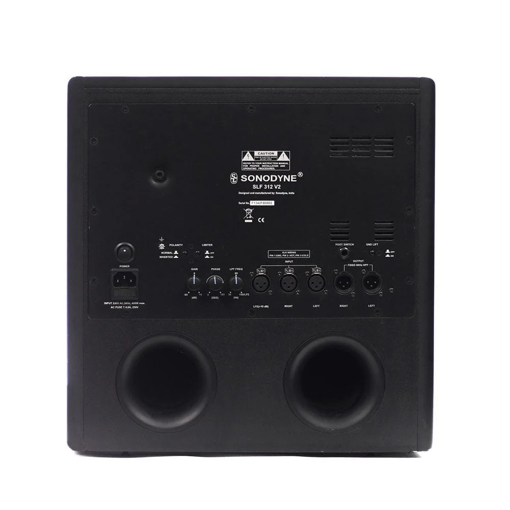 Sonodyne SLF 312 12" Powered Subwoofer - Image 6