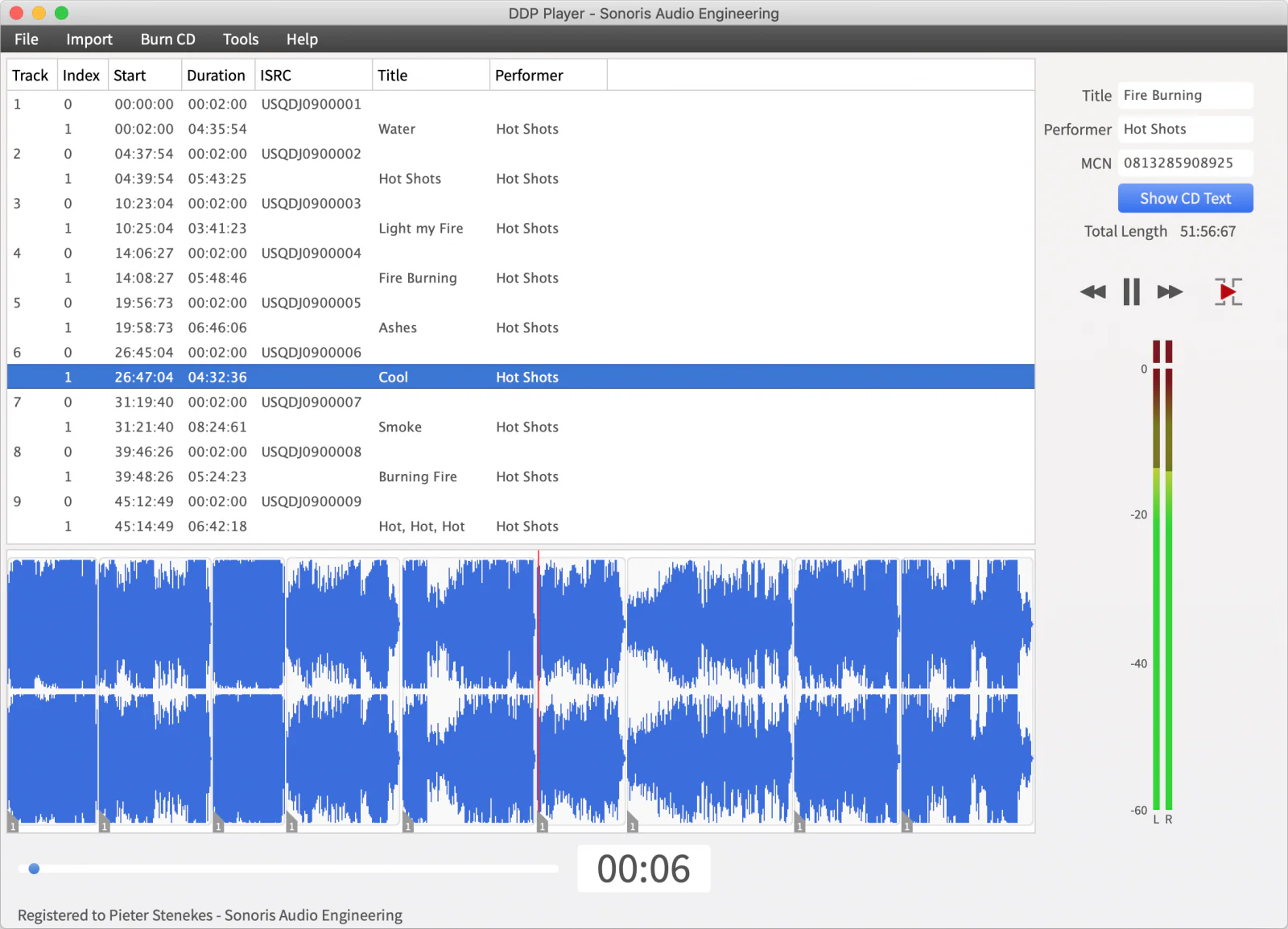 Sonoris DDP Player: DDP Player – Professional Audio Software & Plugin - Image 2