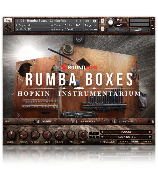 Soundiron Hopkin Instrumentarium: Rumba Boxes - Image 4