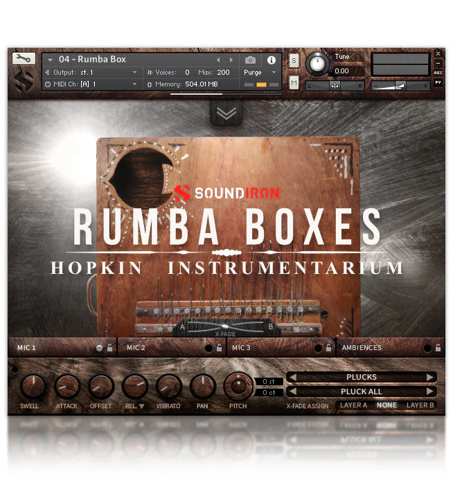 Soundiron Hopkin Instrumentarium: Rumba Boxes - Image 5