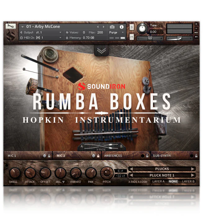 Soundiron Hopkin Instrumentarium: Rumba Boxes - Image 6