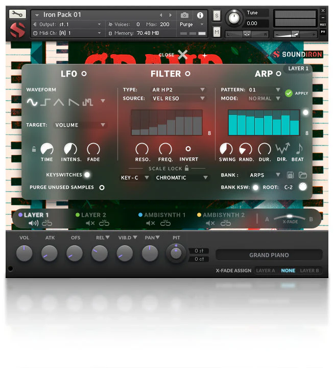 Soundiron Iron Pack 1 - Grand Piano - Image 4