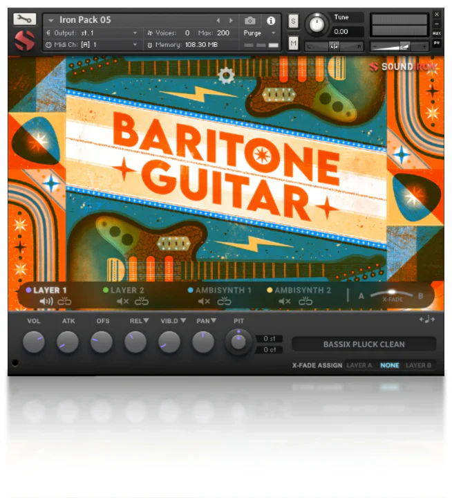 Soundiron Iron Pack 5 - Baritone Guitar - Image 4