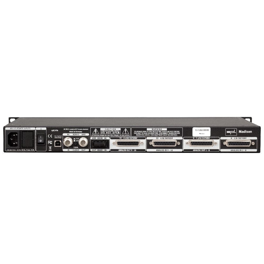 SPL Madison 16+16 Channel AD/DA Converter and Madi Interface - Image 2