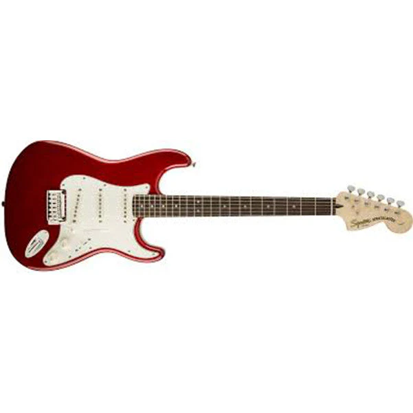 Fender Squier 0321600509 Standard Stratocaster Electric Guitar - Rosewood Fretboard, Candy Apple Red