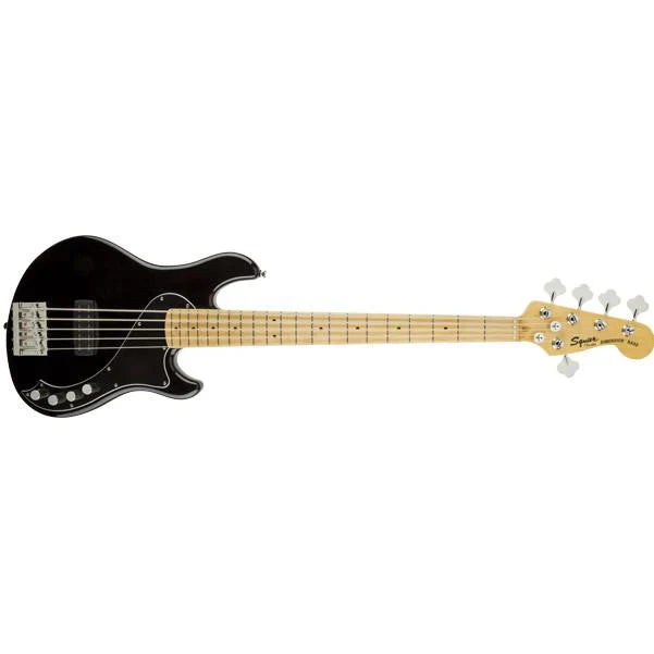 Squier Deluxe Dimension Bass V Bass Guitar - Black
