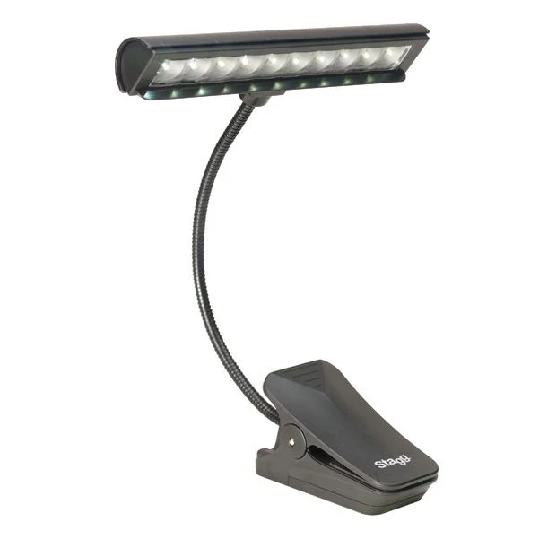 Stagg MUS-LED 10-2 Multipurpose Clip-On and Free-Standing LED Lamp