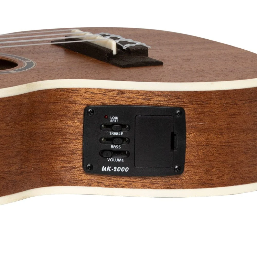 Stagg UC-30 E Electric Concert Ukulele -Natural - Open Box - Image 5